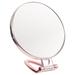 Vanity Mirror Double Sided Standing Purses Round Makeup Cosmetic Two- Swivel Tabletop Travel