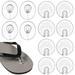 6 Pairs Flip-flops Pads Toe Post Protectors Women Shoe Inserts Feet Forefoot Sole Miss