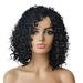 Black Wig Ponytail Extension Wavy Synthetic Wrap Around Ponytail Black Hairpiece For Women Stamped Long Corn Wave