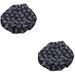 Set of 2 3 in 1 Shower Cap Caps Women Decorate Tomorrow Peva Travel Women s