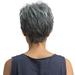 Grey Wig Straight Wig Women s Short Wigs Fashion Natural wig Short Light Hair Gray