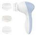 Pixnor Beauty Care Massager 3 in 1 Beauty Face Care Massager Electric Facial Cleanser Body Cleaner Brush Massaging Tool Facial Cleansing Brush Face Scrubber