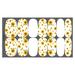 SDJMa Sunflowers Nail Art Stickers Holographic Flowers Nail Water Transfer Decals Design Yellow Blossom Butterfly Bee Nail Sticker Acrylic Supplies for Women Manicure Bloom Decorations