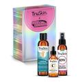 TruSkin x Kylie Skincare Gift Set â€“ With Vitamin C Face Serum 1 fl oz Soothing Cleansing Milk 4.2 fl oz and Rose Water Spray for Face 4 fl oz â€“ Exclusive Skincare Set by Kylie Cantrall