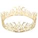 Crown Headpiece Retro Bridal Crown Performance Costume Accessory For Men Women