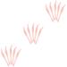 15 Pcs Eyebrow Tattoo Embroidery Pen Lip Liner Pencils Microblading Disposable Lips Pink Plastic