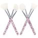 4 Pcs Silicone Facial Cleansing Brush Silicone Face Cleansing Brush Mask Brush Facial Mask Silica Gel