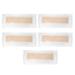 Scar Cover Patch Absorbing 10 Pcs Invisible Medical Tape Patches Sterile Gauze for Wounds Skin-friendly Supple