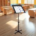 Podium Lectern Presentation Laptop Table Stand Tilting Desktop Height Adjustment