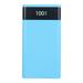 XIAN Portable Charger Power Bank Box Super Fast Charging USB Input Mobile Power Case for Outdoor Charging Digital Devices Blue
