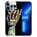 COMIO Case Compatible with iPhone 11 Pro Max Case Skull Hand Holding Money Case for iPhone 11 Pro Max Case Men Boy Soft Bumper Case for iPhone 11 Pro Max Case 6.5-inch