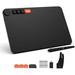 Digital Graphics Drawing Tablet Voila L Drawing Pad 10X6 inch with 4 Customized Keyboard Hot Keys y-Free