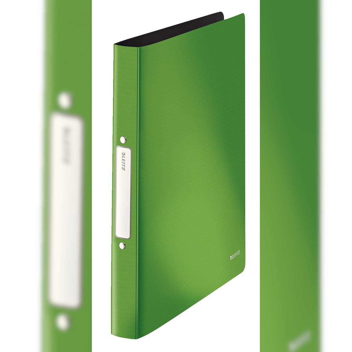 Leitz 4566-10-50 4566 Ringbuch Solid - A4, PP, 2 Ringe, 25 mm, hellgrün Image