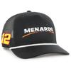 Men's '47 Black Ryan Blaney Menards Triple Hit Corduroy Adjustable Hat