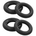 vidaXL 4pc Wheelbarrow Tire/Inner Tube Set 3.50-8 4PR Rubber