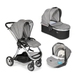 Tutti Bambini Arlo Chrome Travel System - Charcoal