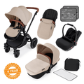 Ickle Bubba Stomp V3 All in One Travel System - Sand On Black