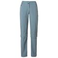 Vaude - Women's Farley Stretch Capri T-Zip Pants III - Zip-off trousers size 36 - Short, grey