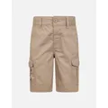 Mountain Warehouse Childrens/Kids Cargo Shorts - Cream - Size: 5 years/6 years