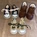 Converse Shoes | Converse Cat And Jack And Levi’s Baby Shoe Lot | Color: Black/Brown | Size: 4bb