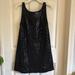 Free People Dresses | Free People, Black, Sleeveless, Sheath Sequined Dress, Size 6 | Color: Black | Size: 6