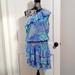 Lilly Pulitzer Dresses | Htf Lilly Pulitzer - Peighton Dress | Color: Blue/Green | Size: L