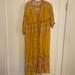 Free People Dresses | Free People Flowy Yellow Dress | Color: Yellow | Size: M