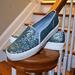 Kate Spade Shoes | Kate Spade X Keds Glitter Sneakers - Limited Edition | Color: Blue | Size: 9