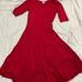 Lularoe Dresses | Nicole Dress | Color: Red | Size: Xs