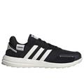 Adidas Shoes | 10 Adidas Retrorun Black White 3 Stripe Casual Tennis Shoes Sneakers Ladies | Color: Black/White | Size: 10