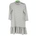 Kate Spade Dresses | Broome Street Kate Spade Women's Size Small Gray White Striped Dress | Color: Gray/White | Size: S