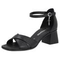 Sandalette REMONTE Gr. 37, schwarz Damen Schuhe Sandaletten