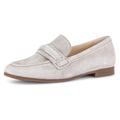 Slipper GABOR "FLORENZ" Gr. 39, beige (hellbeige) Damen Schuhe Slip ons