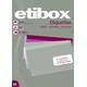 ETIBOX 119768-1000 Etiketten, selbstklebend, weiß, 105 x 57 mm, Drucker: Laser, Kopierer, Tintenstrahldrucker, gerade Ecken.