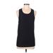 Active by Old Navy Active Tank Top: Black Activewear - Women's Size Medium