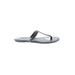 Old Navy Sandals: Gray Solid Shoes - Women's Size 9 - Open Toe