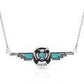 Western Lifestyle Turquoise Necklace (Spirit of the Thunderbird)