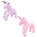 Toyland® 1m (3ft 3 Inch) Giant Two-Toned Plush Unicorn Soft Toy - Pink or Purple Available - Girls Bedroom Plush Toys