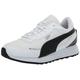 PUMA Men's Road Rider Sneaker, White/Black, 11