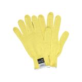 MCR Safety Cut Pro 7 Gauge DuPont Kevlar Shell Cut Resistant Work Gloves Regular Weight Yellow X - Large 9370XL