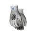 MCR Safety Cut Pro 13 Gauge Dyneema Diamond Technology Shell Cut Resistant Work Gloves PU Coated Palm and Fingertips Gray/Salt and Pepper X - Small