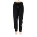 Bebe Sport Sweatpants - High Rise: Black Activewear - Women's Size Large