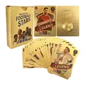 Cartes de Joueur de Football du Monde Étoiles en Édition Limitée en Plastique localité Jouets