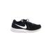 Nike Sneakers: Black Color Block Shoes - Women's Size 9 1/2 - Almond Toe