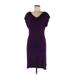 H&M Cocktail Dress - Sheath: Purple Dresses - Women's Size Medium