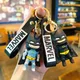 DC Comics-Porte-clés Batman Bruce Mayor pour hommes et femmes pendentif voiture beurre en PVC