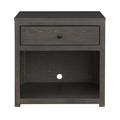 Progressive Furniture Inc. Champion 1 - Drawer Nightstand in Gray Wood in Brown/Gray/Green | 25 H x 26 W x 15 D in | Wayfair B711-43