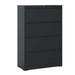 Inbox Zero Lavli 4-Drawer Vertical Filing Cabinet in Black | Wayfair 57BC82A8B49D49708512F5667CE4F308