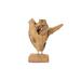 Millwood Pines Asley Handmade Nature Figurine/Sculpture, Solid Wood | 15 H x 11.5 W x 4.5 D in | Wayfair C093D745B3D74913BBB45B319128839F