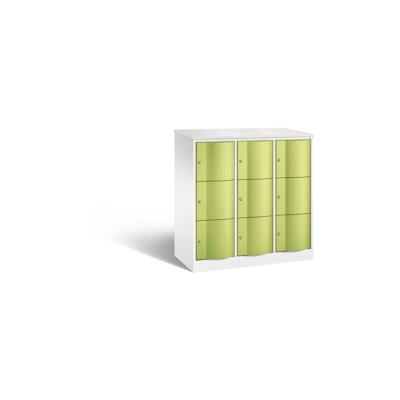 C+P Schließfachschrank Resisto, H1255xB1148xT540mm, 9016/0024 Image